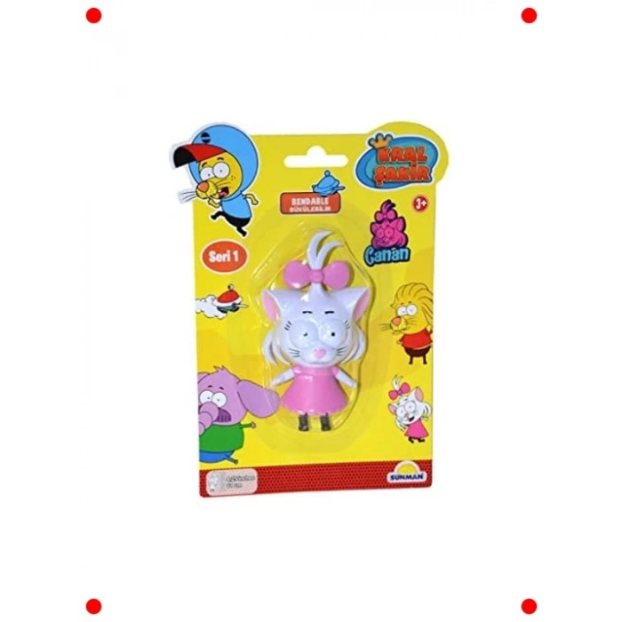 Bükülebilir Karakter Figürü - Eğlenceli Oyun Arkadaşı 11 cm