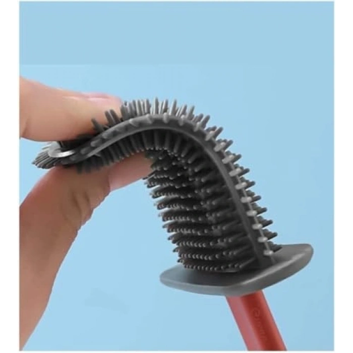 Bükülebilir Silikon Tuvalet Fırçası, Pratik Temizlik