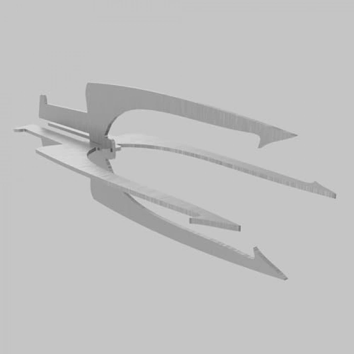 Bushcraft Metal Mızrak Ucu - 2 mm