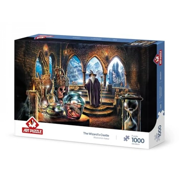 Büyücünün Puzzle Seti, 1000 Parça ile Eğlenceli Deneyim
