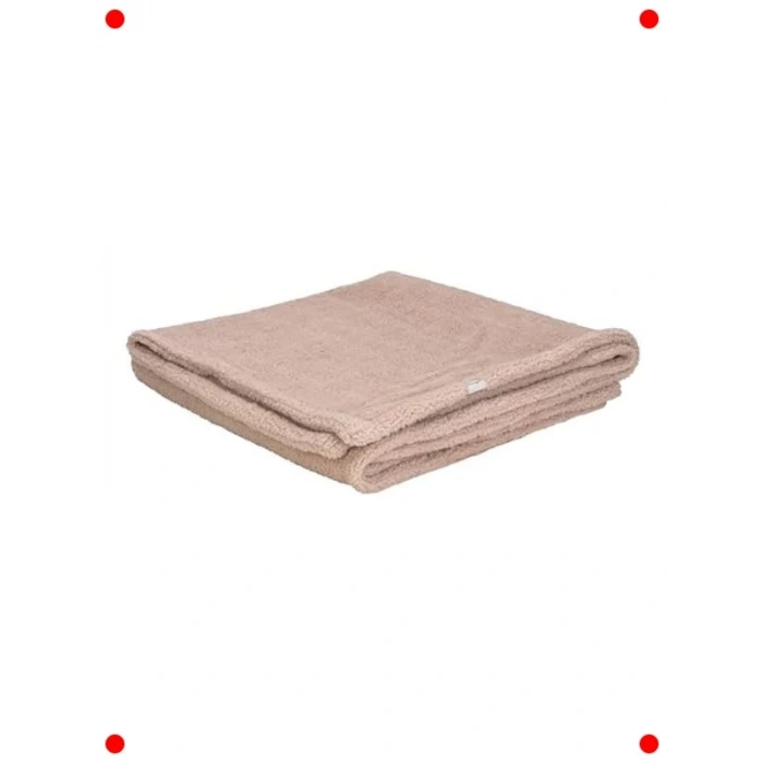 Büyük Boy Bej Köpek Battaniyesi 100x150 cm