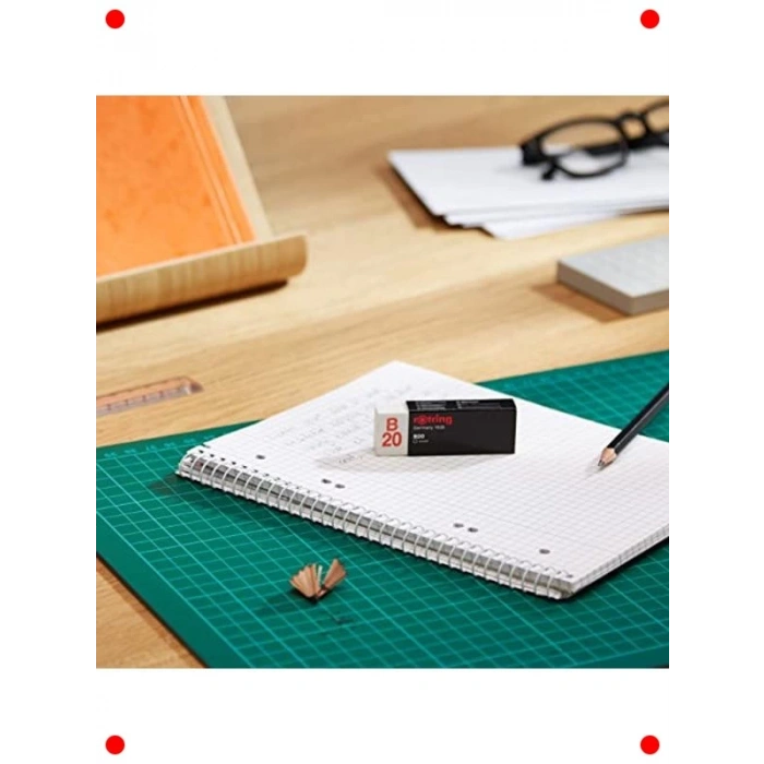 Büyük Boy Beyaz Kurşun Kalem Silgisi