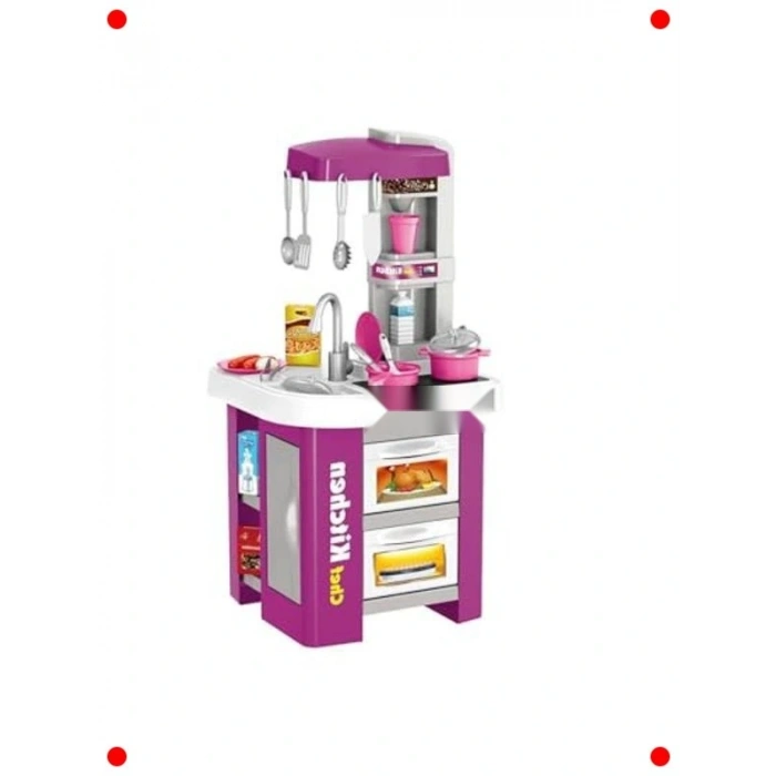 Büyük Boy Çok Renkli Mutfak Oyun Seti