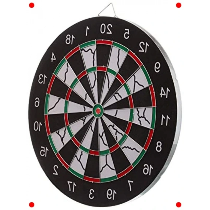 Büyük Boy Dart Seti - 6 Ok Hediyeli (45 cm)