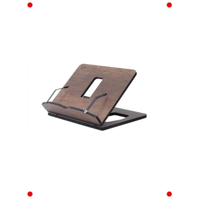 Büyük Boy Kitap Okuma Standı, Ceviz Görünümlü