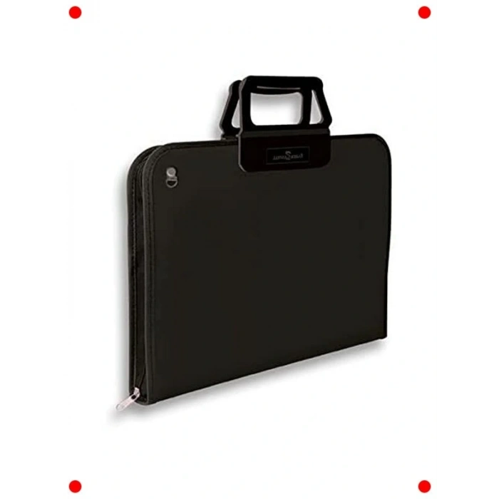 Büyük Boy Siyah Proje Taşıma Çantası