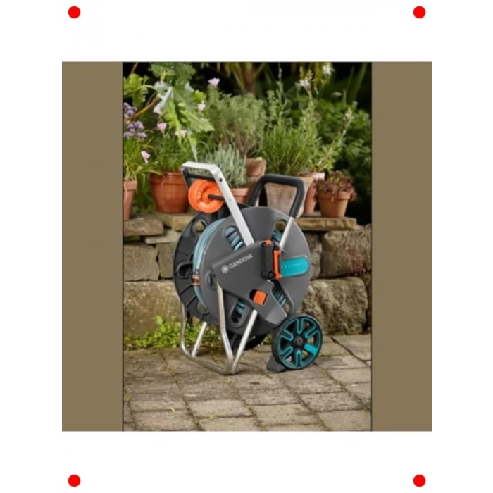 Büyük Boy Tekerlekli Hortum Sarma Arabası