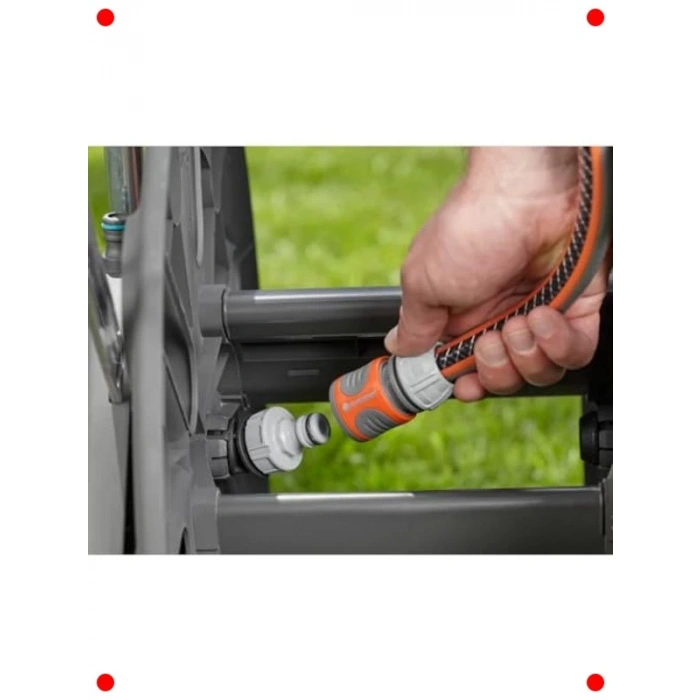 Büyük Boy Tekerlekli Hortum Sarma Arabası