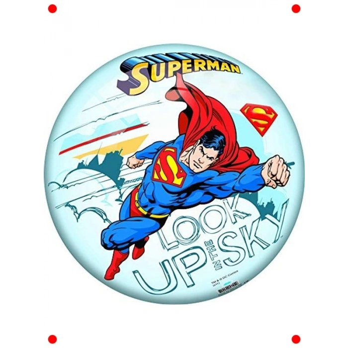 Büyük Boy Tema Karakterli Oyun Topu 23 cm - Çocuklar İçin