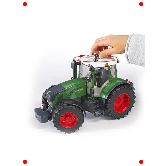 Büyük Traktör Ölçekli Model Oyuncak