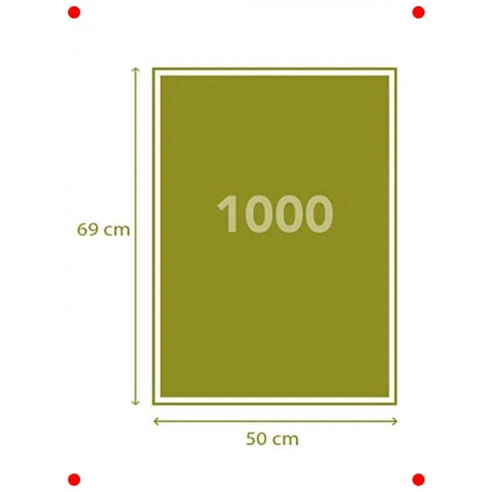 Büyüleyici Temalı Yetişkin Yapbozu (1000 Parça)