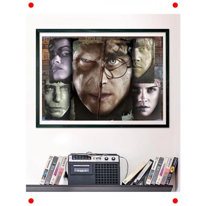 Büyülü Okul Temalı 1000 Parça Yapboz