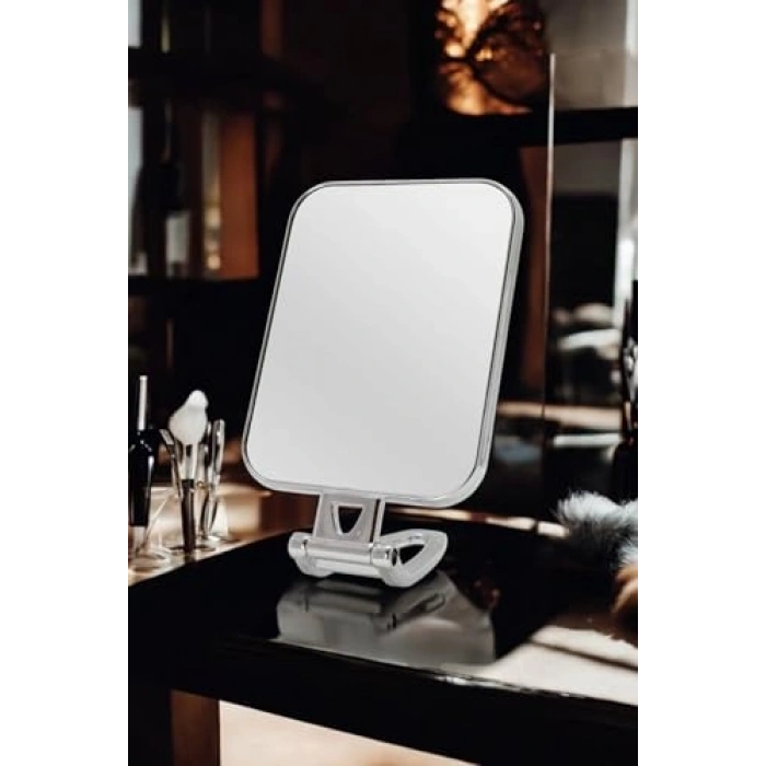 Büyüteçli Ayarlanabilir Makyaj Aynası - 12x18 cm