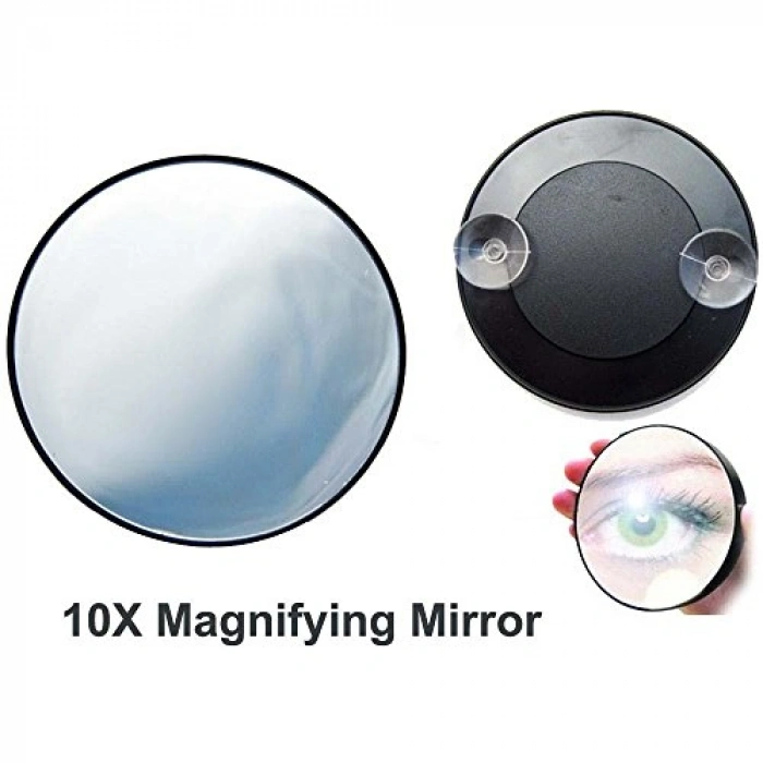 Büyüteçli Vantuzlu Makyaj Aynası - Pratik Kullanım için