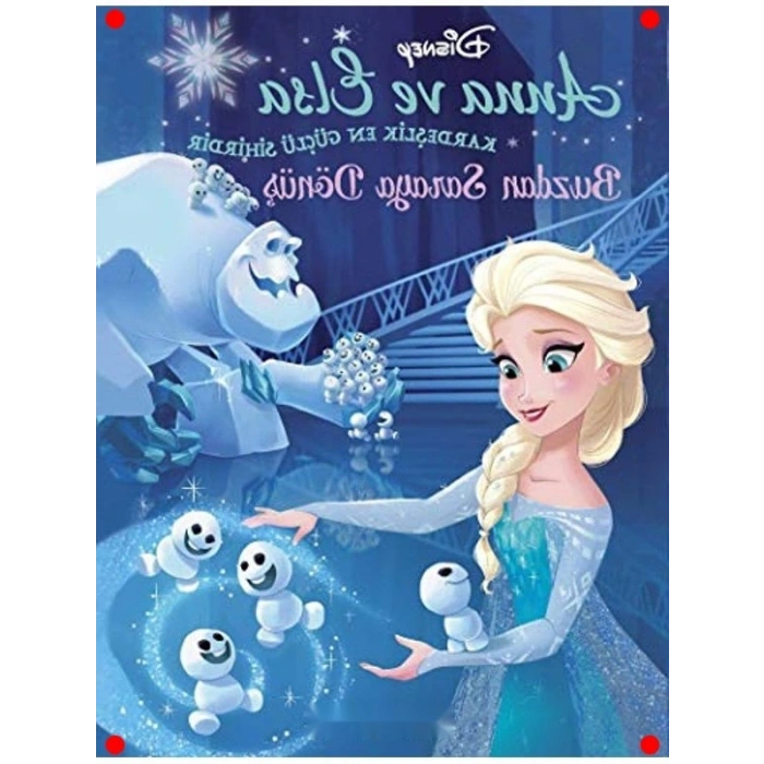 Buz Kraliçesi Temalı Macera Kitabı