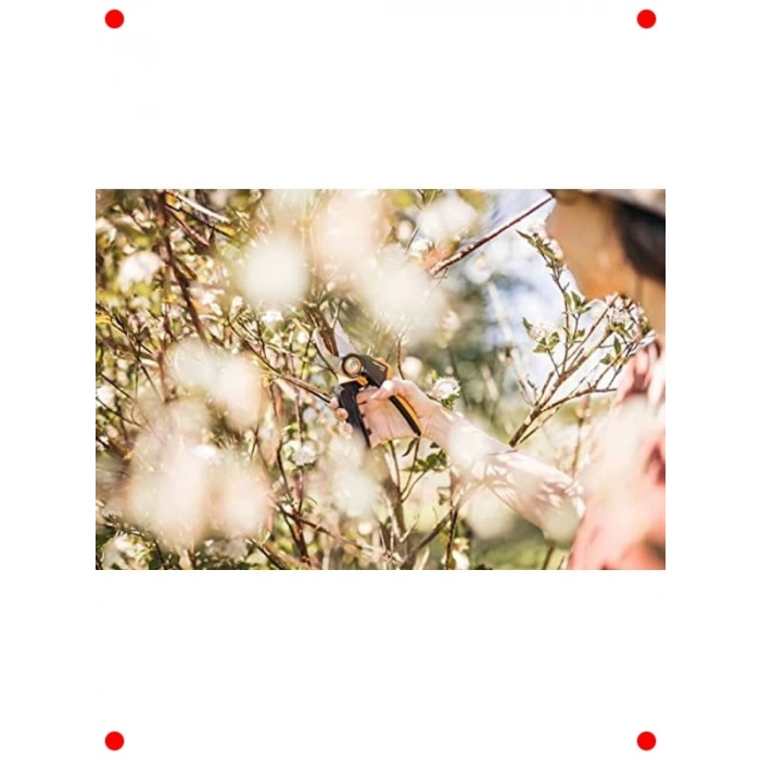 Bypass Bahçe Makası, Döner Saplı, Taze Dallara Özel