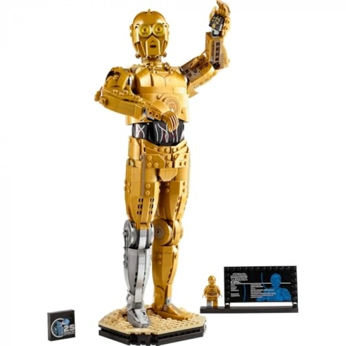 C-3PO Droid Figürü, 1138 Parça Yapım Seti