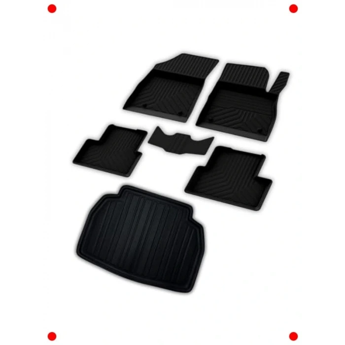 C-HR Uyumlu 4D Paspas ve 3D Bagaj Havuzu Seti