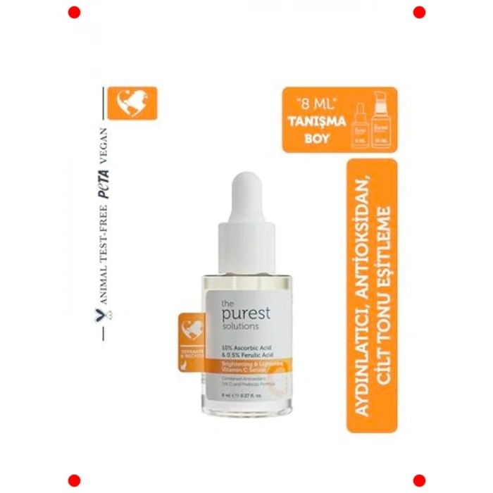 C Vitamini Aydınlatıcı ve Cilt Tonu Eşitleyici Serum 8ml