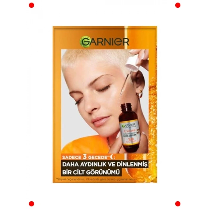 C Vitamini İçeren Aydınlatıcı Gece Serumu