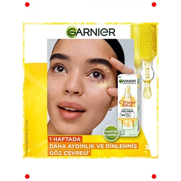 C Vitamini Parlak Aydınlatıcı Göz Kremi