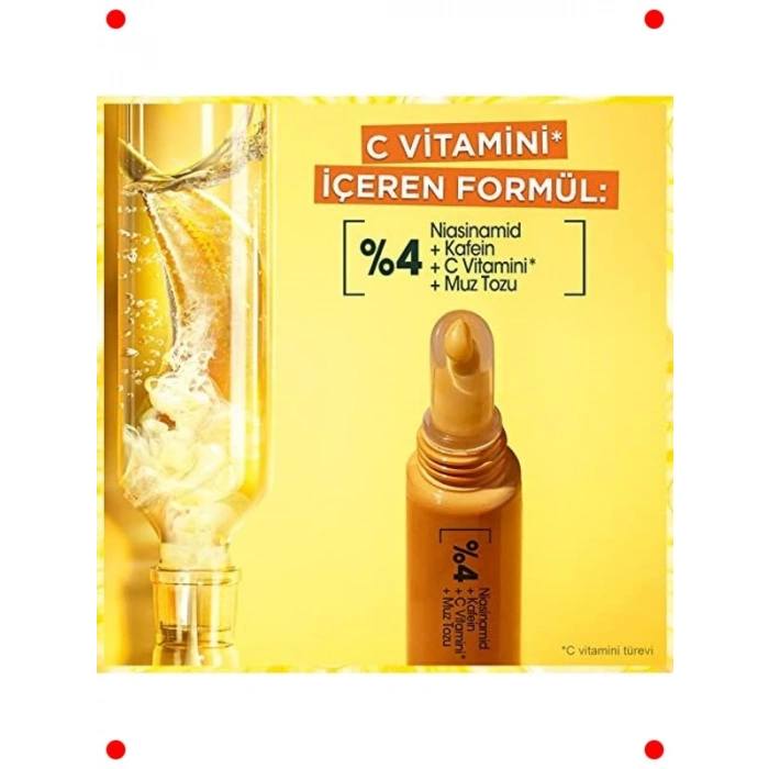 C Vitamini Parlak Aydınlatıcı Göz Kremi