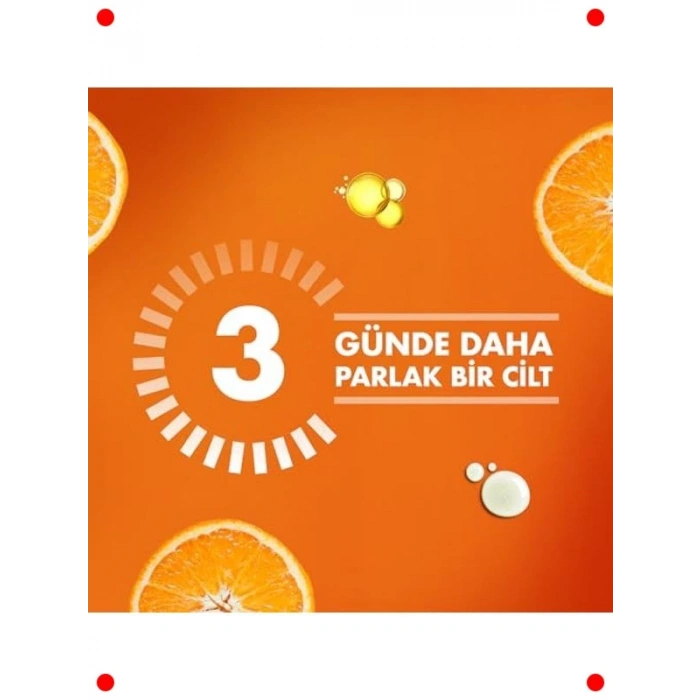 C Vitamini & Portakal Özlü Parlatıcı Cilt Serumu 30 ml