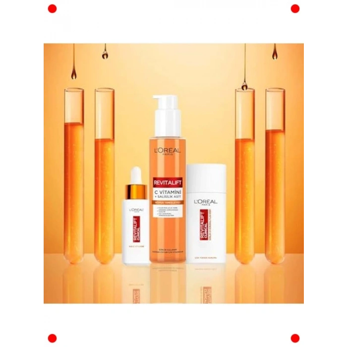 C Vitamini & Salisilik Asitli Aydınlatıcı Yüz Temizleyici