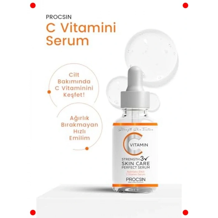 C Vitamini Serumu: Aydınlatıcı & Leke Karşıtı 20 ml