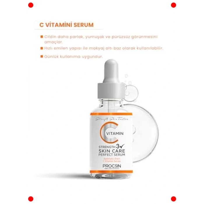 C Vitamini Serumu: Aydınlatıcı & Leke Karşıtı 20 ml