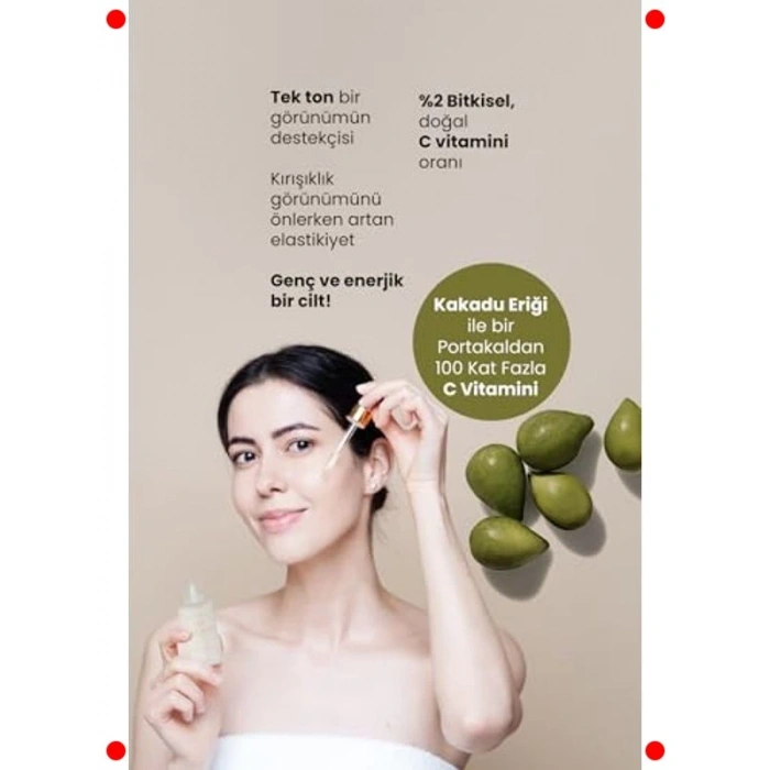 C Vitamini Yüz Serumu - Aydınlatıcı & Leke Karşıtı 30 ml