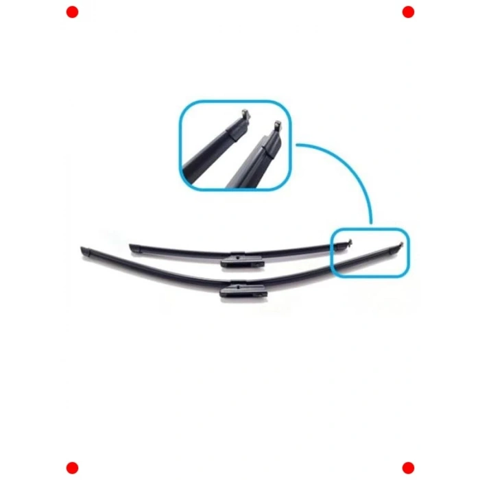 C4 Cactus (2014-2020) Uyumlu Ön Cam Silecek Seti 65-43cm