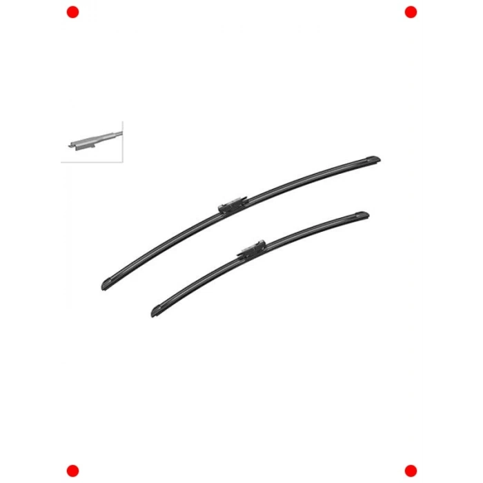 C5 III / Zafira Uyumlu Aerotwin Silecek Seti [700/550 mm]