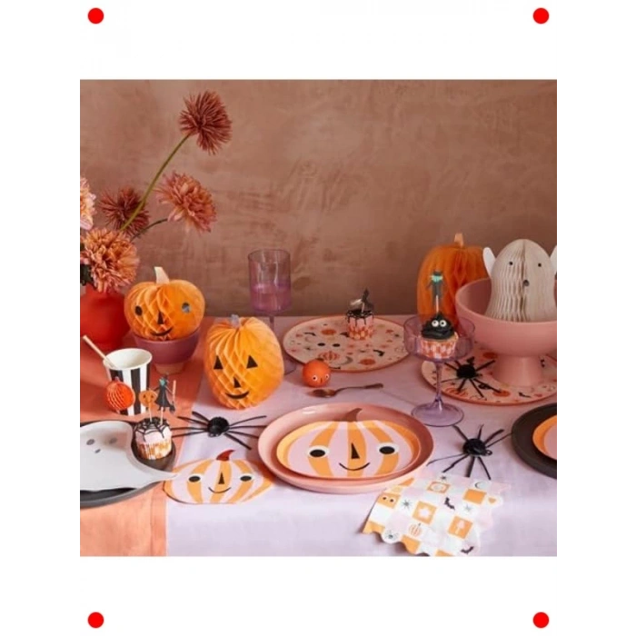 Cadılar Bayramı Karakterli Büyük Peçeteler (16 Adet)