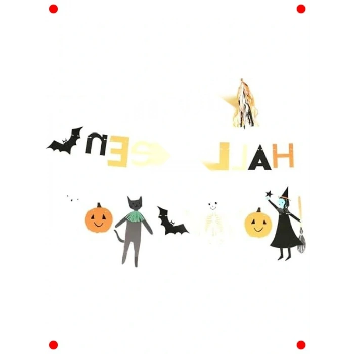 Cadılar Bramı Asma Süsü - Happy Halloween Temalı