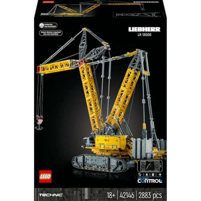 Çalışan Vinç Modeli İçeren 2883 Parça LEGO Technic Seti