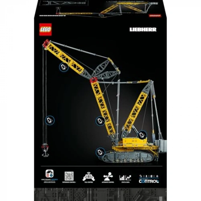 Çalışan Vinç Modeli İçeren 2883 Parça LEGO Technic Seti