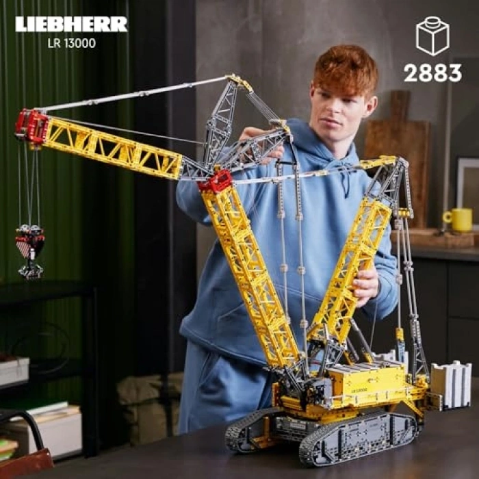 Çalışan Vinç Modeli İçeren 2883 Parça LEGO Technic Seti