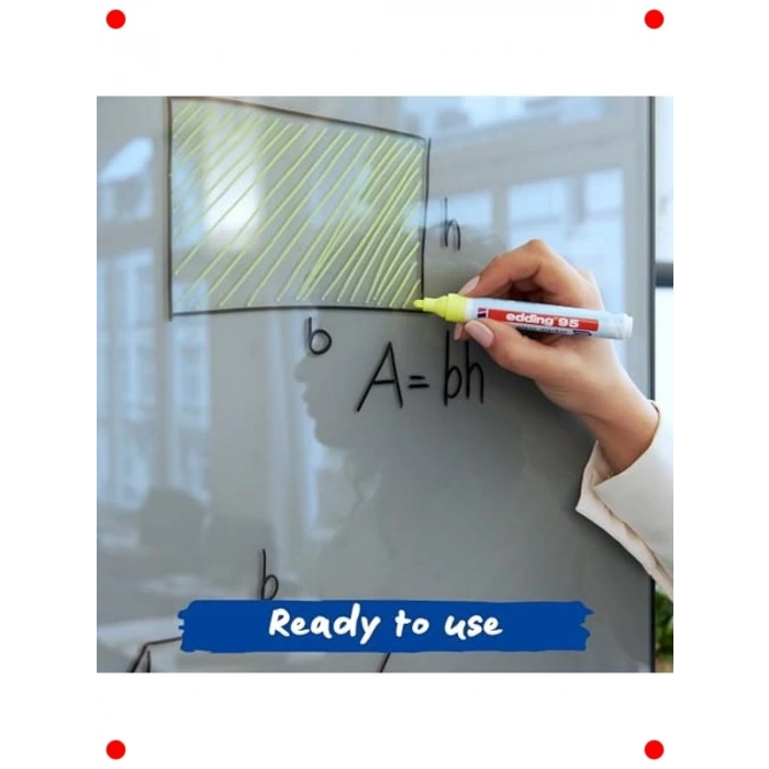 Cam Kalemi Seti, 6lı, Karışık Renkler, Yuvarlak Uç