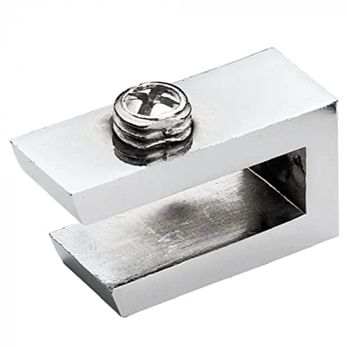 Cam Raf Tutucu - U Tipi Metal Vidalı, 4 Adet