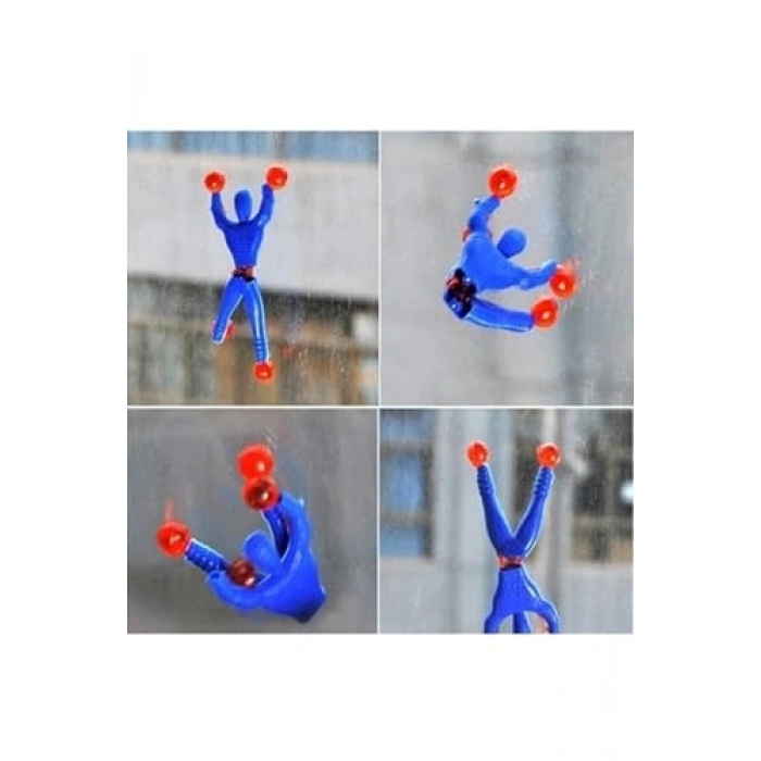 Cama Yapışan Örümcek Adam Seti, 4lü Eğlenceli Oyun Seti