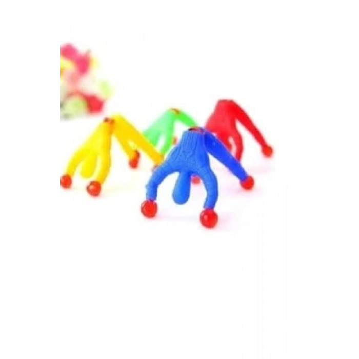 Cama Yapışan Örümcek Adam Seti, 4lü Eğlenceli Oyun Seti