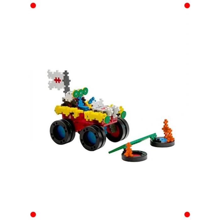 Canavar Kamyon Temalı Yapı ve İnşa Seti - 600 Parça