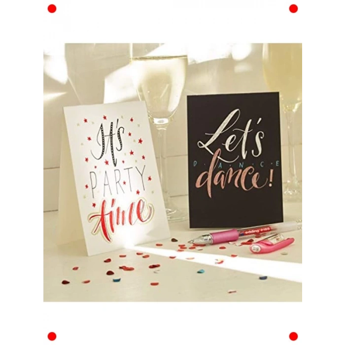 Canlı Renkler Jel Roller Kalem Seti - 7li, 0.7 mm