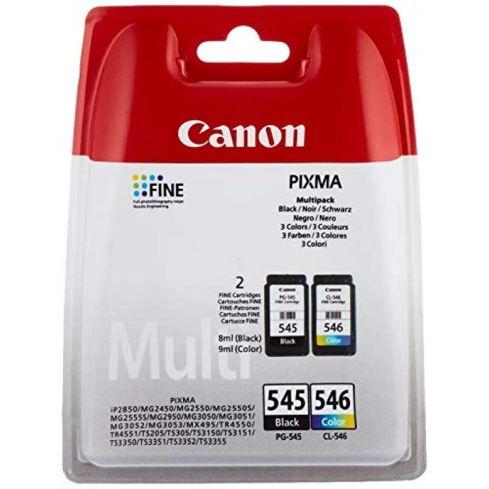 Canon 8287B005 PG-545/CL-546 Multi Paket Kartuş