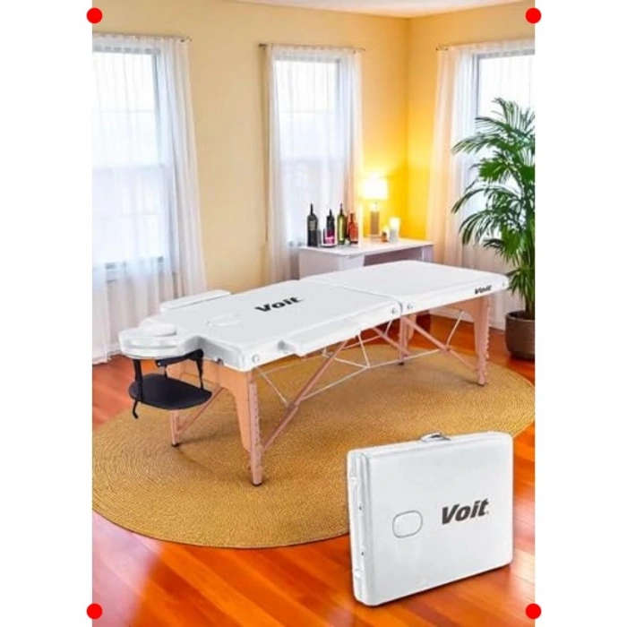 Çanta Şeklinde Katlanabilir Masaj Masası - Kılıflı