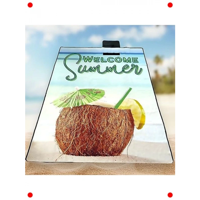 Çantalı Hafif Su Geçirmez Plaj & Kamp Matı