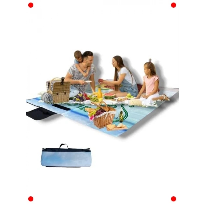 Çantalı Hafif Su Geçirmez Plaj & Kamp Matı