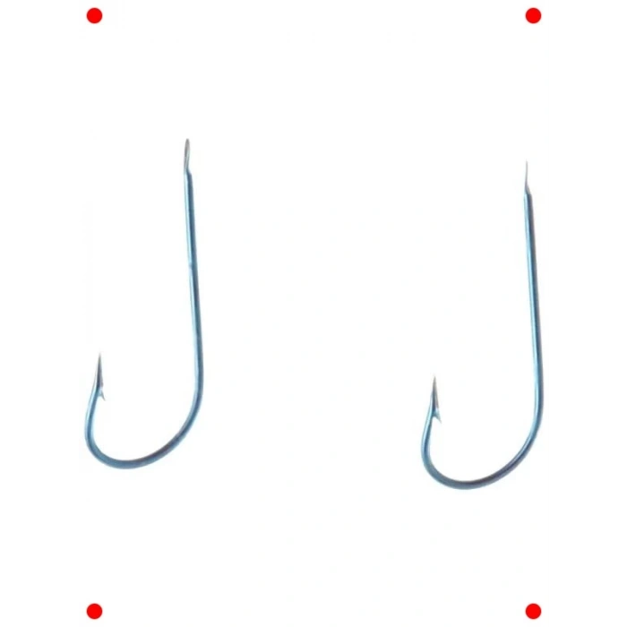 Çapraz Yapılı Olta İğnesi, Keskin Uçlu, 100 Adet, Siyah