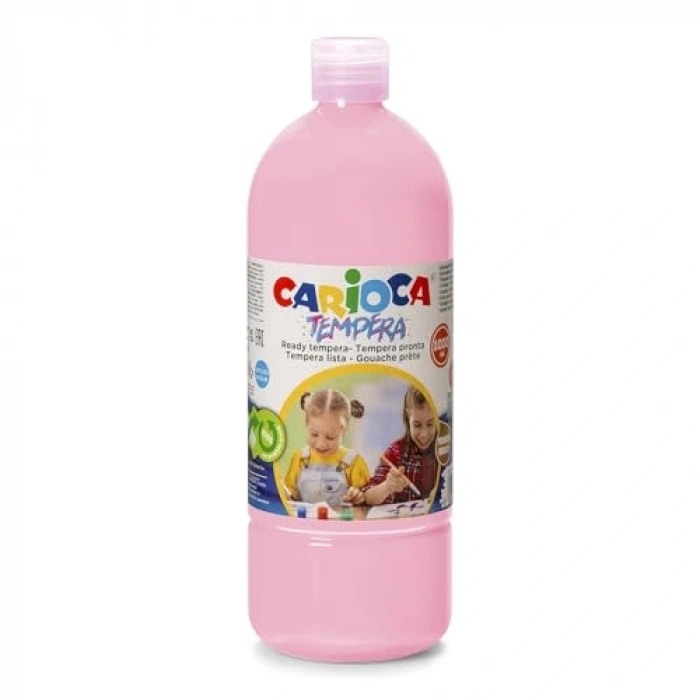 CARİOCA TEMPERA SULU  YIKANABİLİR PEMBE 1000 ML.